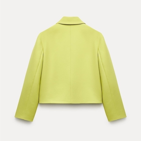 New ZARA Cropped Pocket Jacket ZW Collection - Picture 2 of 8